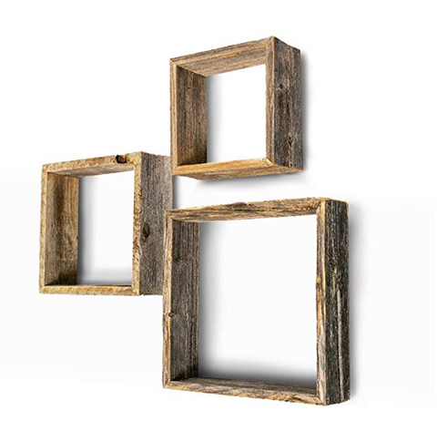 Square Floating Wood